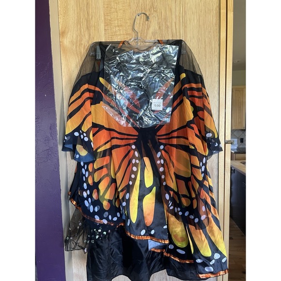 NEW Monarch Butterfly Kids Costume Size Medium HYDE & EEK! - Picture 4 of 7